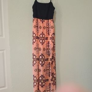 Forever 21 Tribal Print Sun Dress Size Medium